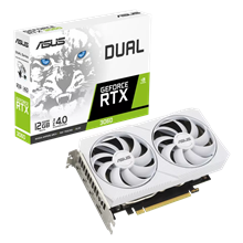 کارت گرافیک  ایسوس مدل Dual GeForce RTX 3060 White Edition حافظه 12 گیگابایت